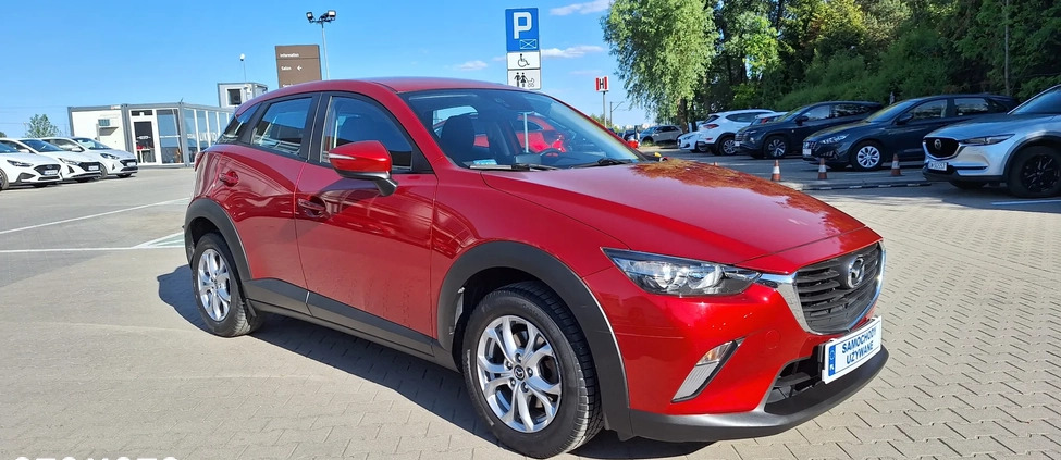 Mazda CX-3 cena 64800 przebieg: 90000, rok produkcji 2016 z Rawicz małe 436